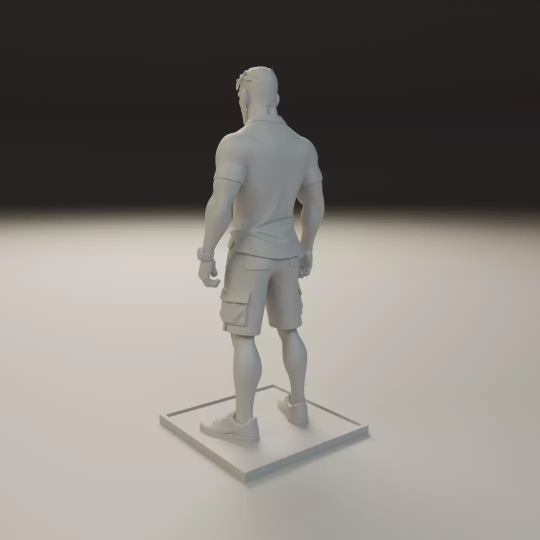 casual man 3D print model_8