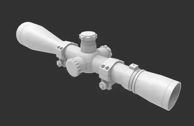 Scope 01 - High poly
