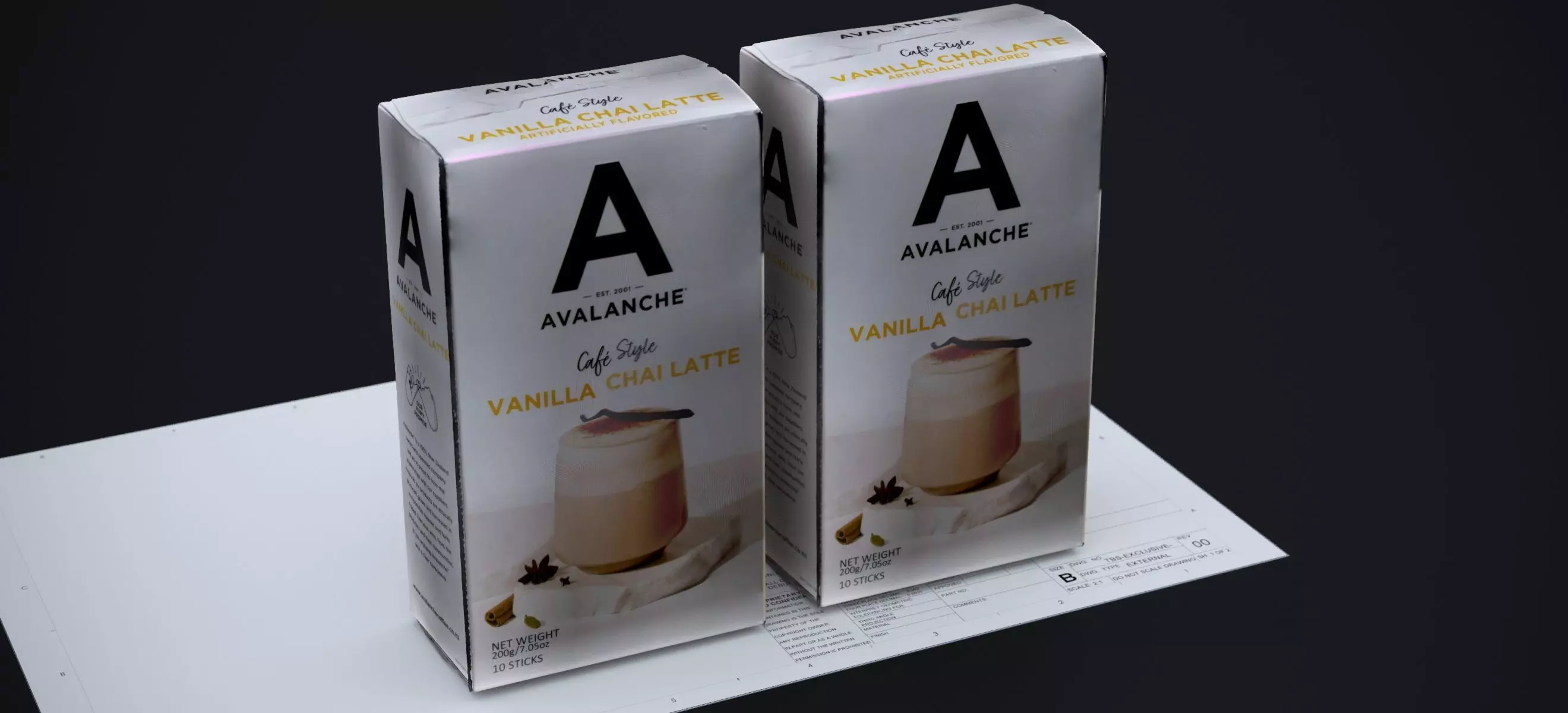 AVALANCE VANILLA CHAI LATTE 2025 3D model_0
