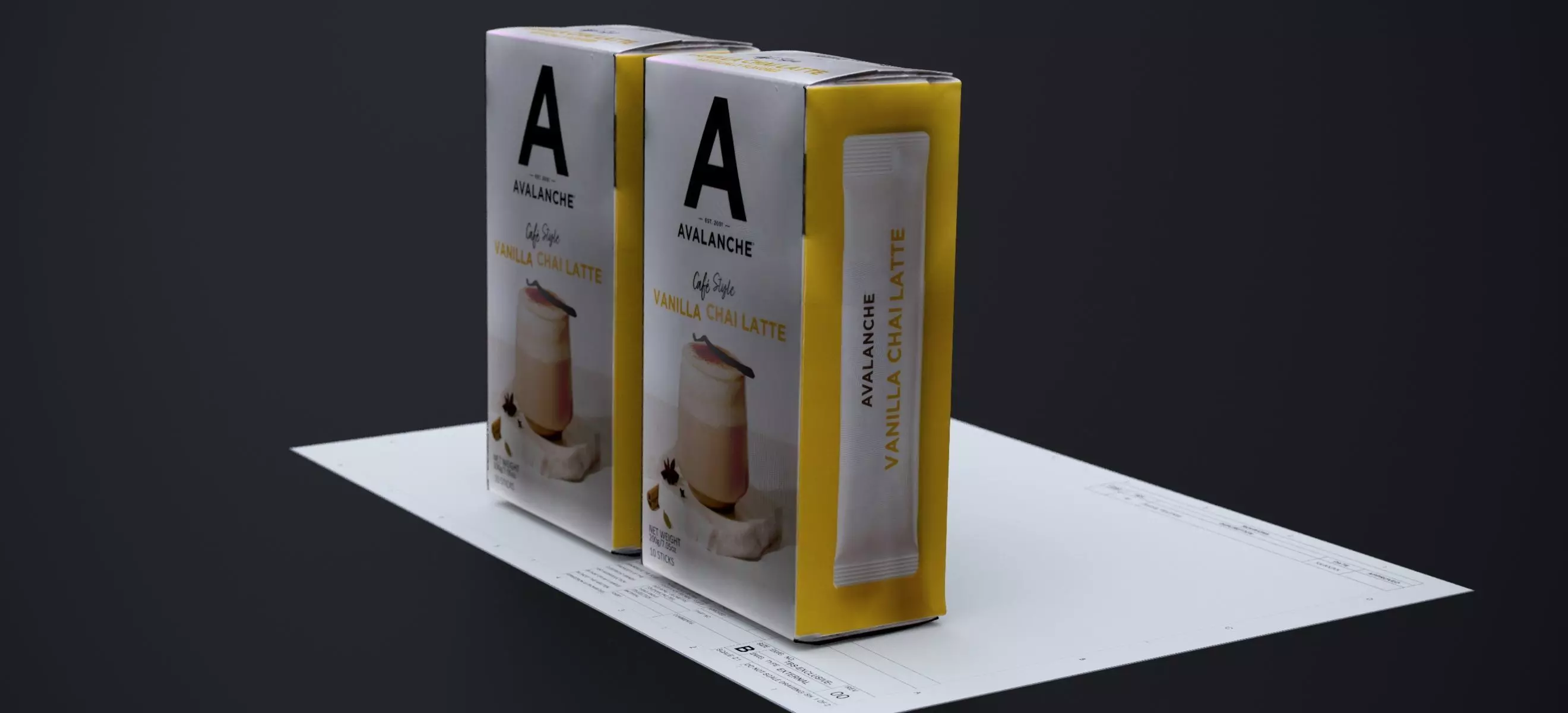 AVALANCE VANILLA CHAI LATTE 2025 3D model_3