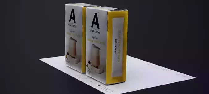 AVALANCE VANILLA CHAI LATTE 2025 3D model 4