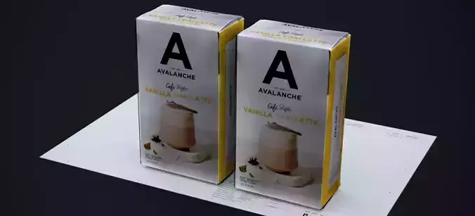 AVALANCE VANILLA CHAI LATTE 2025 3D model 3
