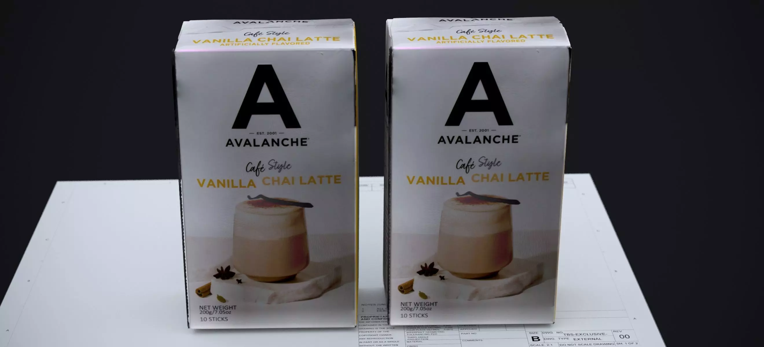 AVALANCE VANILLA CHAI LATTE 2025 3D model_1