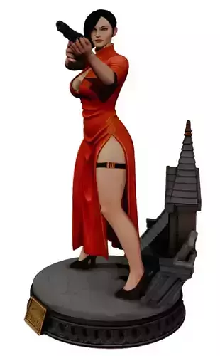 Ada Wong 3D print model