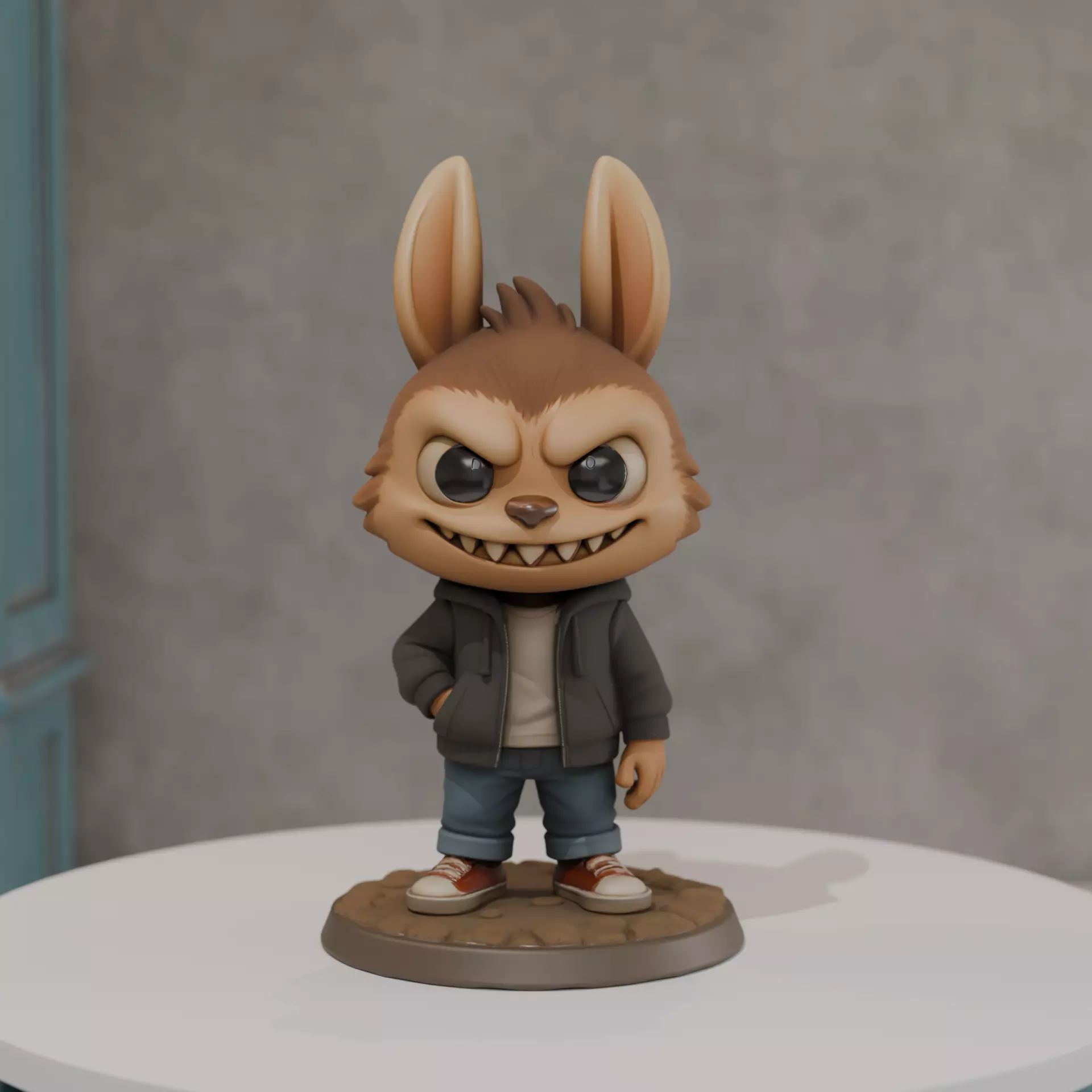 labubu 3D print model_0