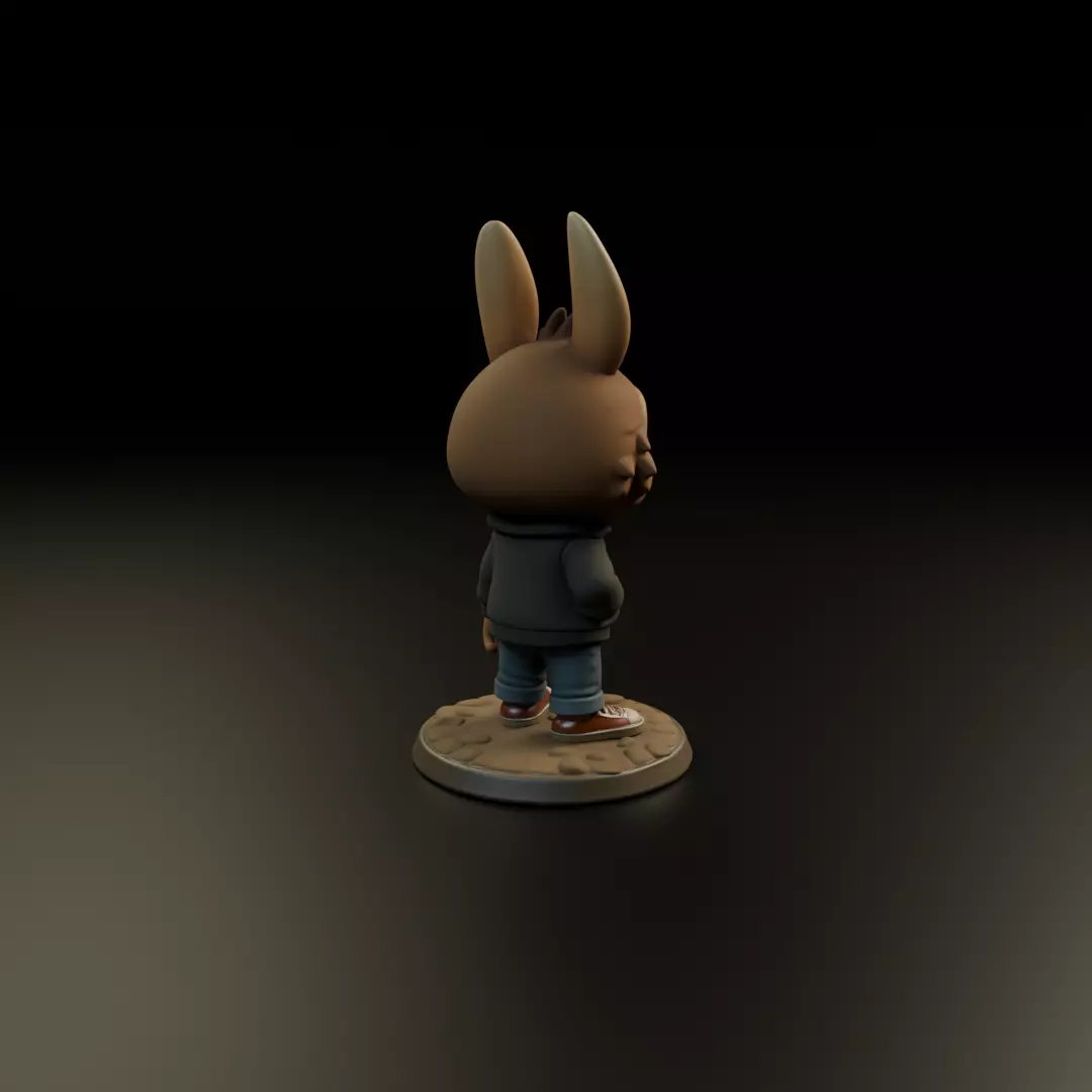 labubu 3D print model_13
