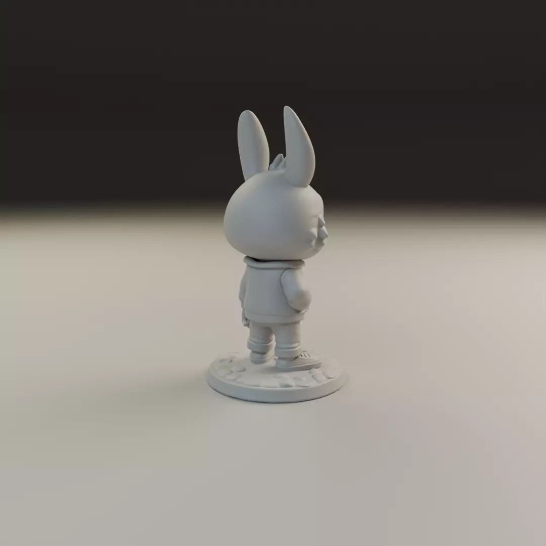 labubu 3D print model_14