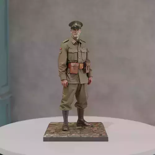 soldier  3D print model