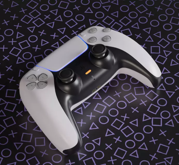 Dualsense Controller Ps5 Free low-poly 3D model