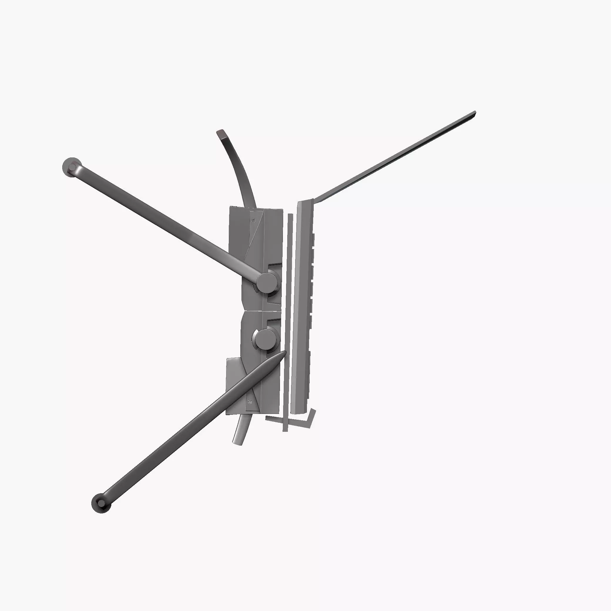 Articulated support 03- Notebook 3D print model_8