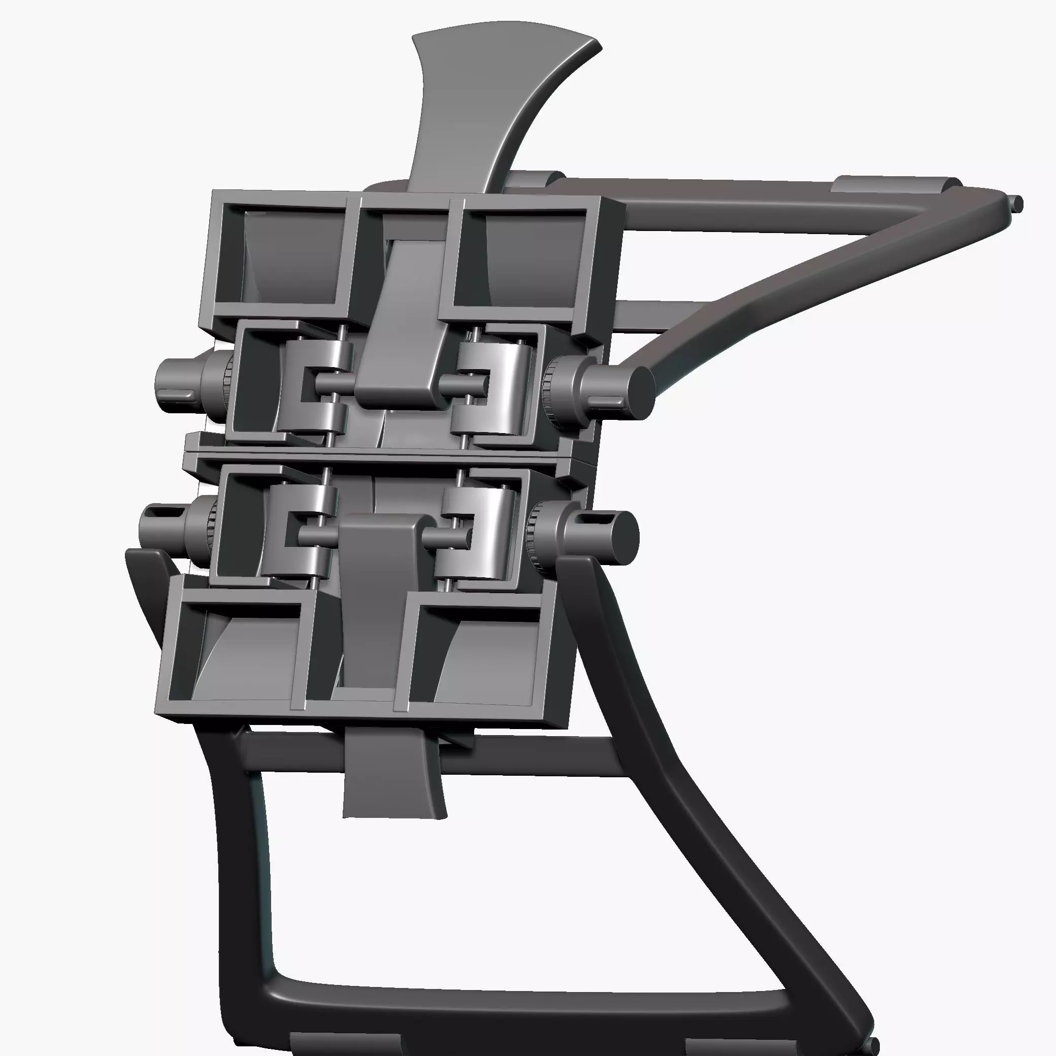 Articulated support 03- Notebook 3D print model_11