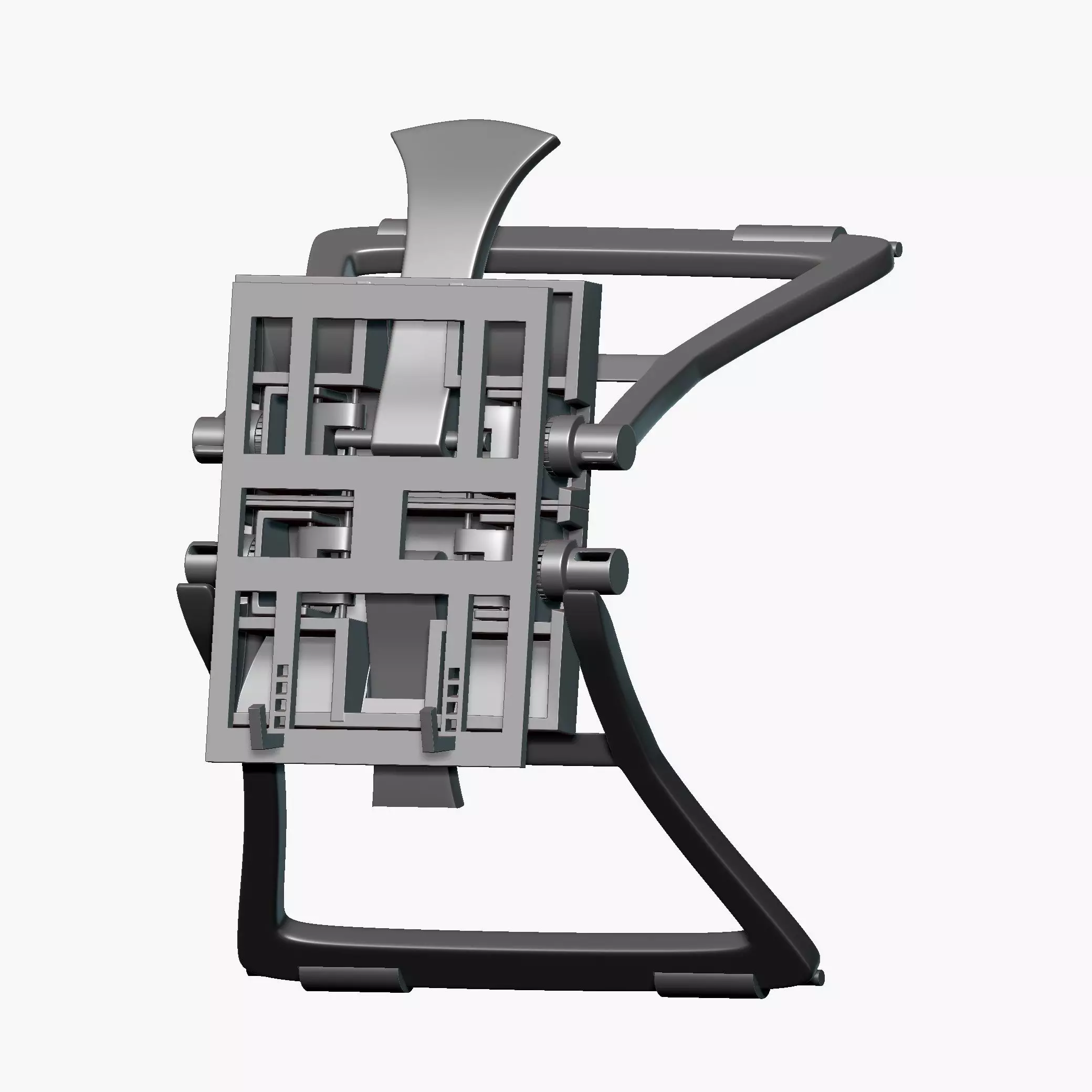 Articulated support 03- Notebook 3D print model_9