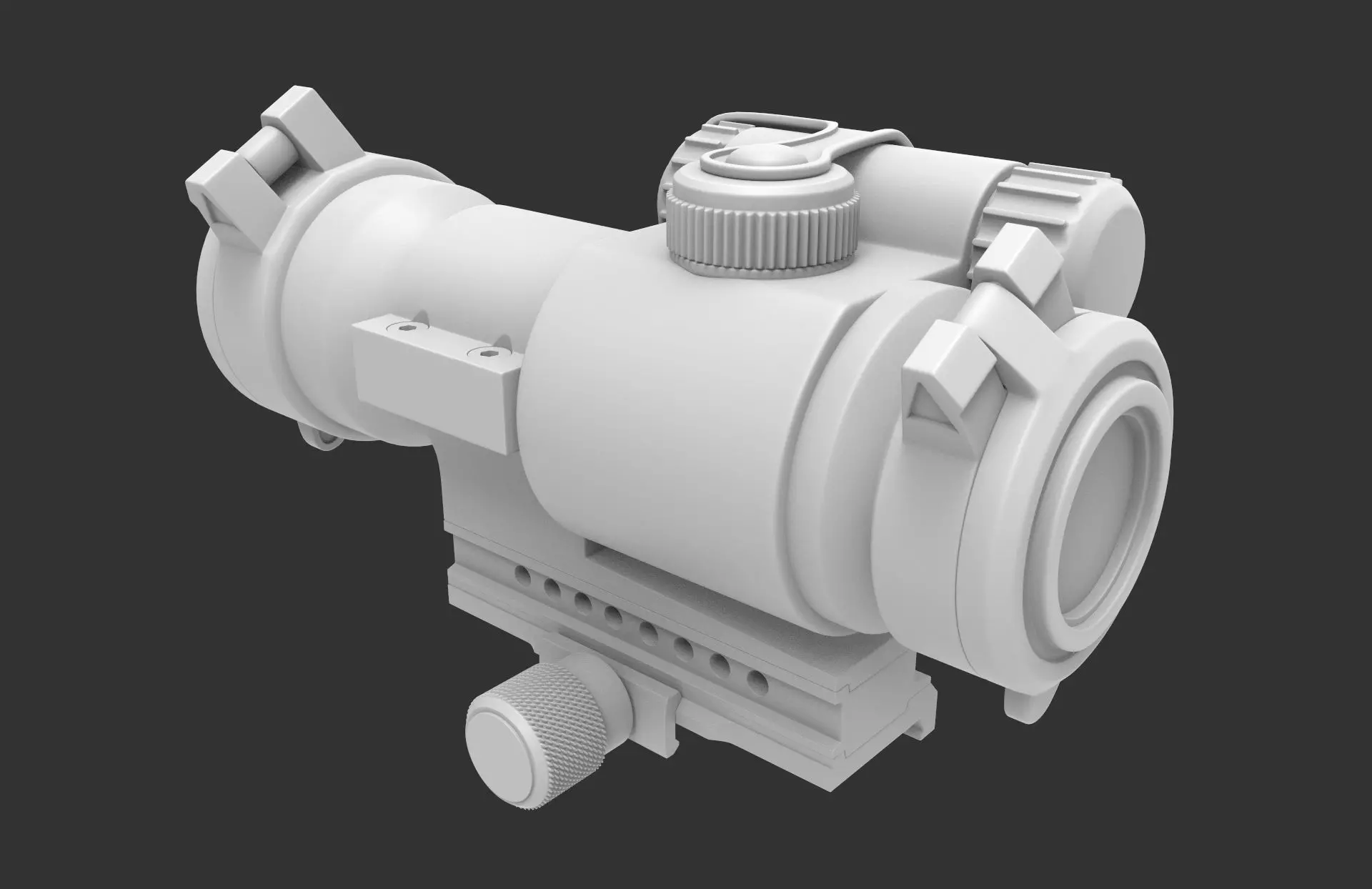 Scope 05 - High poly 3D model