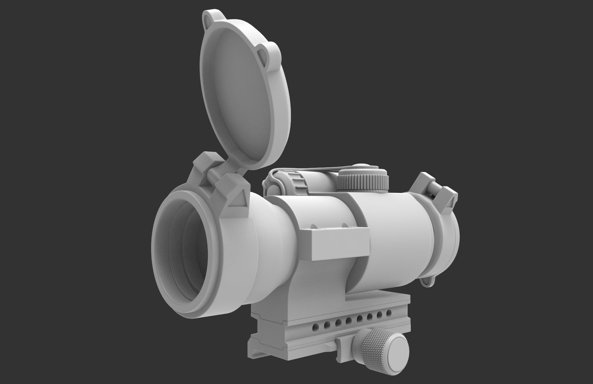 Scope 05 - High poly 3D model