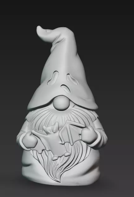 Halloween Gnome Trio - Stylized 3D Figures 3D print model_15