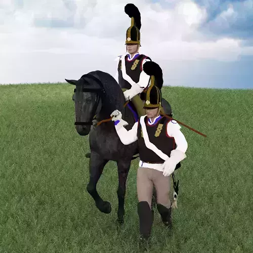 Napoleonic Russian Cuirassiers
