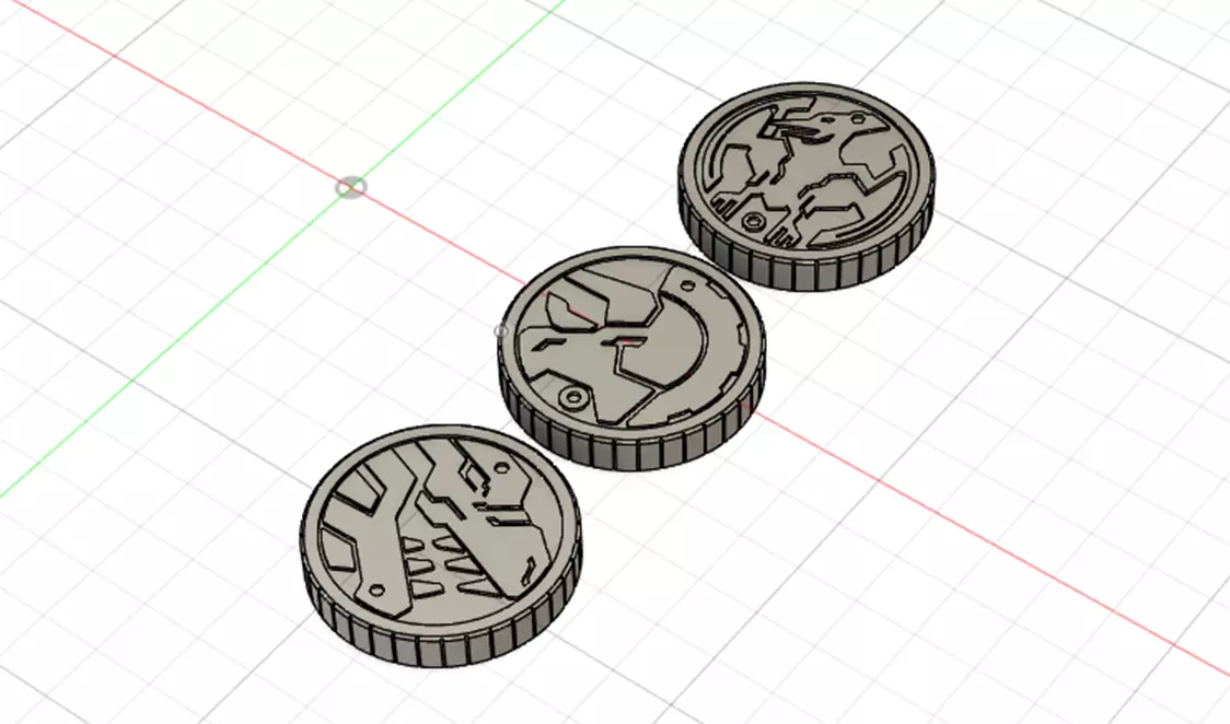 Putotyra OOO Core Medals Free 3D print model_0