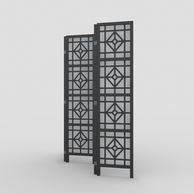 Room Divider 2 3D model_2