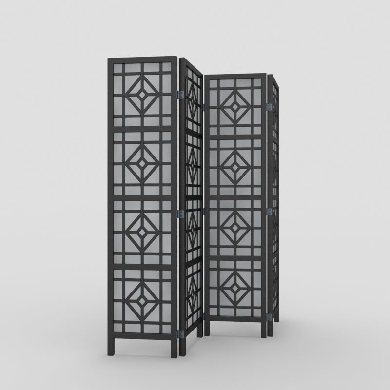 Room Divider 2 3D model_1