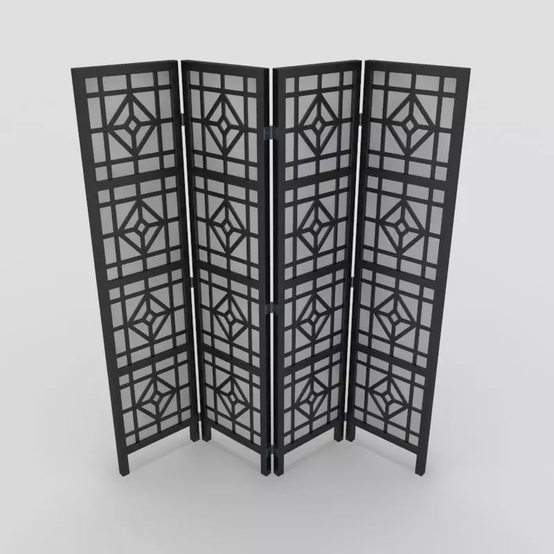 Room Divider 2 3D model_0