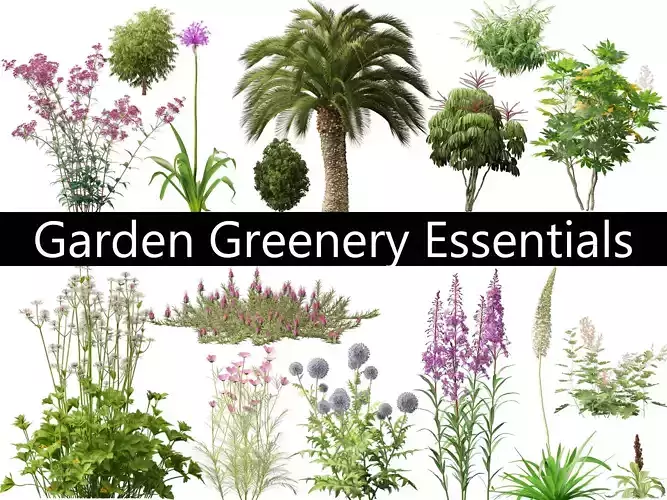 Garden Greenery Essentials Pack 39