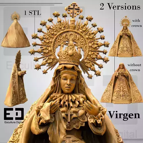 Virgen 3D print model