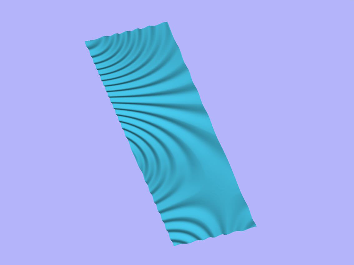 Relief panel for Artcam Voratinkliai 3D model_3