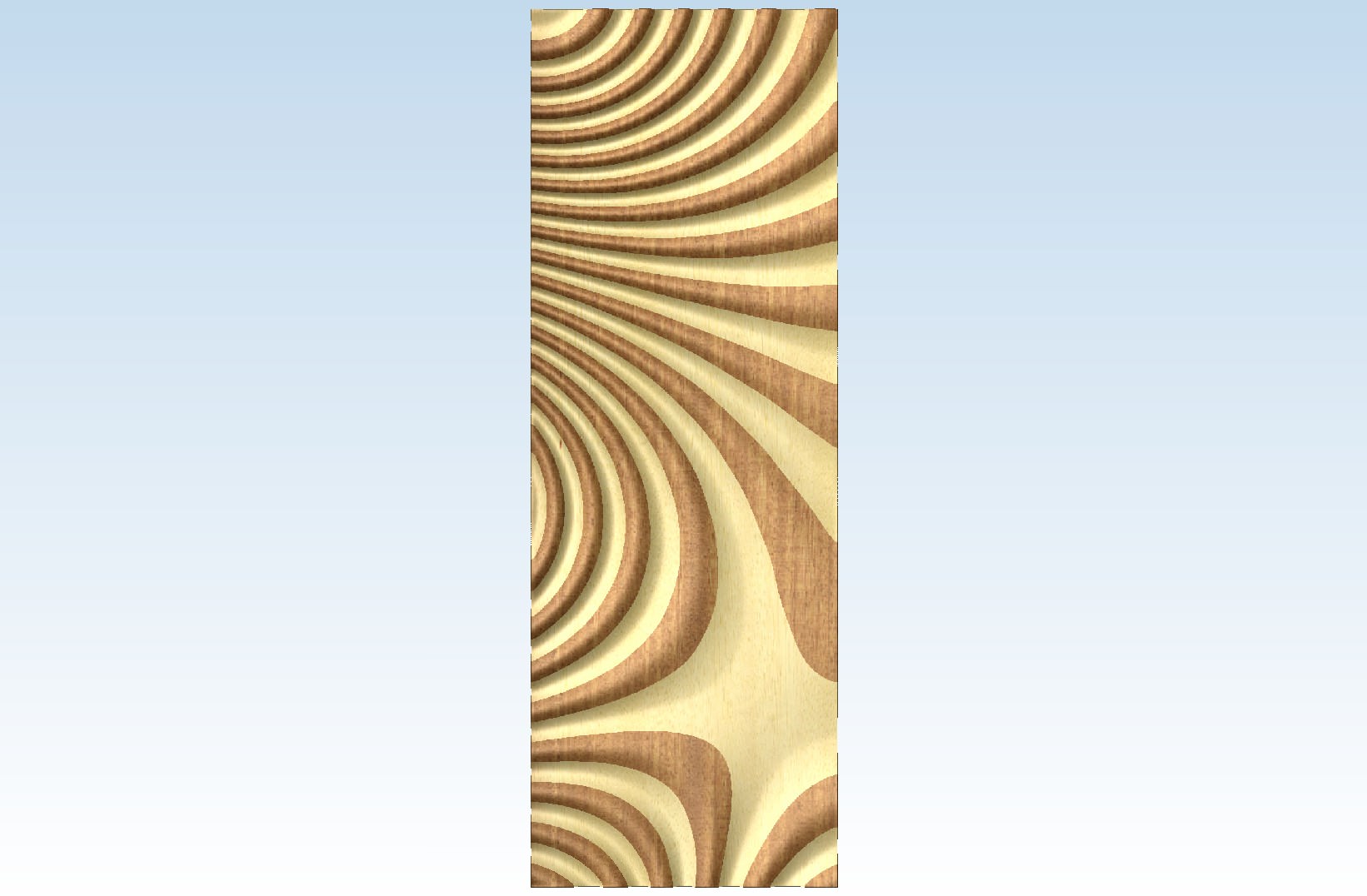 Relief panel for Artcam Voratinkliai 3D model_2