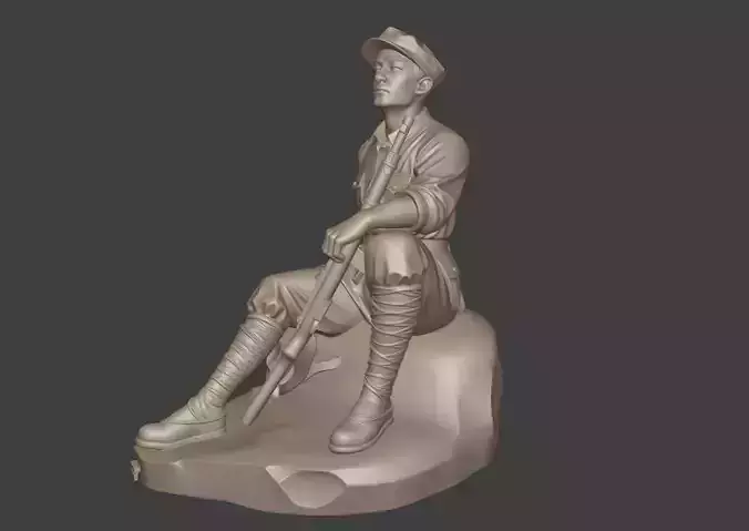 Military sculptures  warrior sculptures  military sculptures