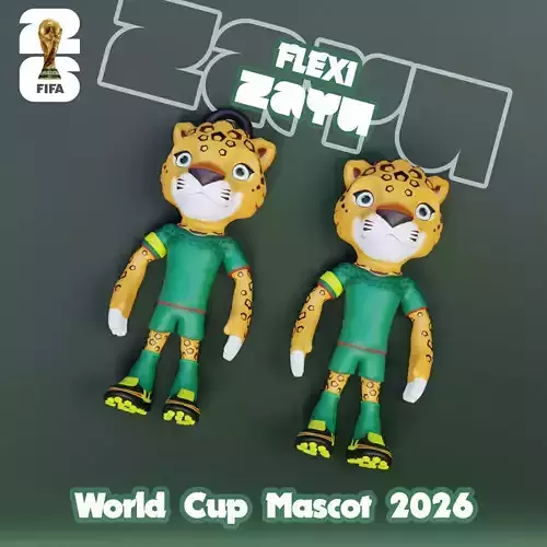Zayu Flexi - 2026 World Cup Mascot - Mexico