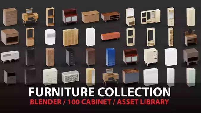 100 Cabinet Model Collection Vol 19