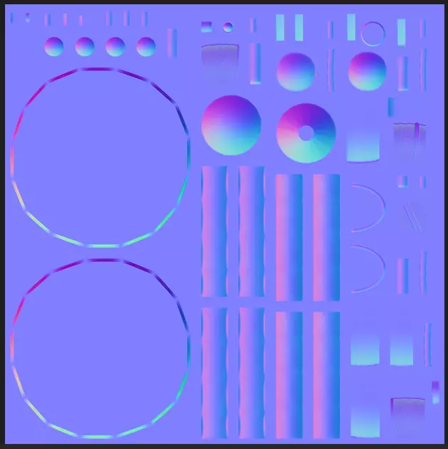 Studio mic Low-poly 3D model_7