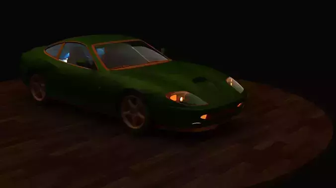 Chinese green  vintage car  intage classic car