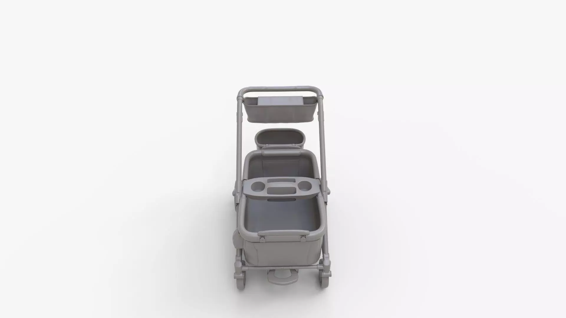 Baby Trend Expedition 2 in 1 Stroller Wagon Plus 3D model_10