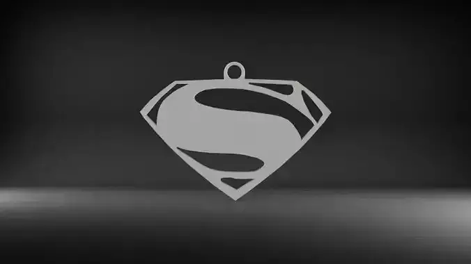 superman pendant