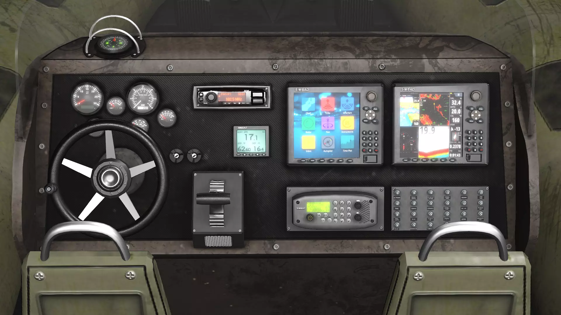 Military Tactical Boat 3D Model 3D model_8