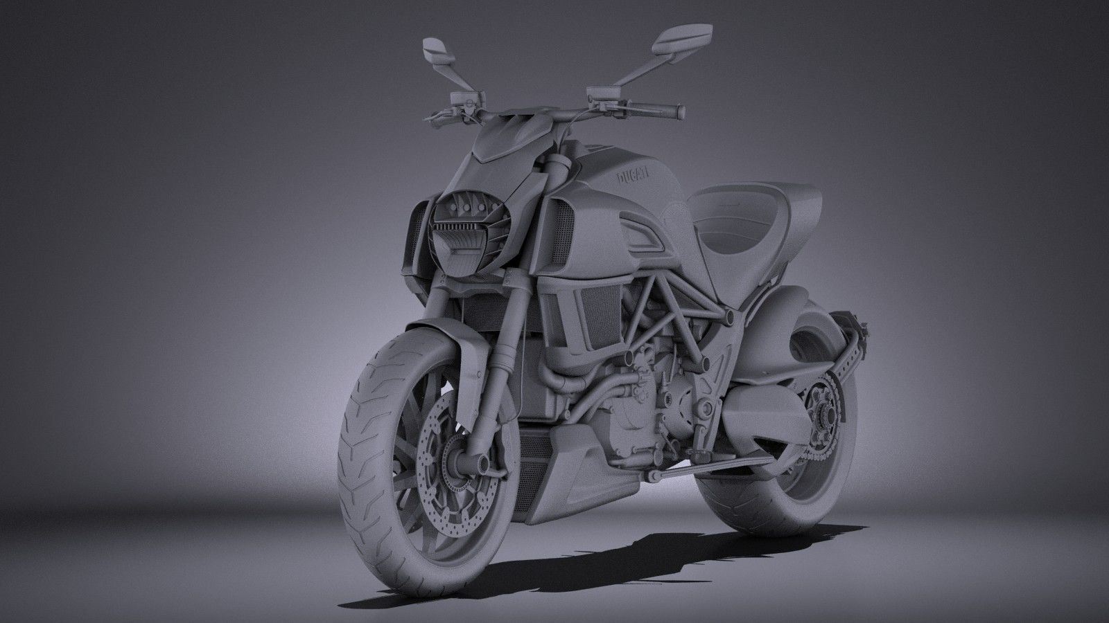 Ducati Diavel Carbon 2015 VRAY 3D model_8