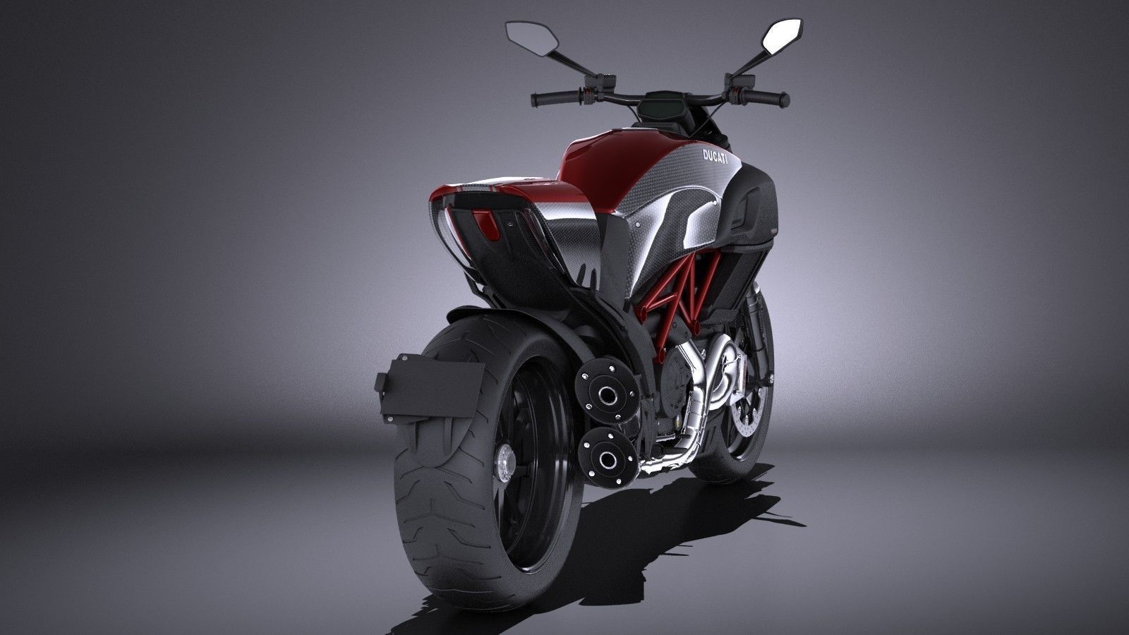 Ducati Diavel Carbon 2015 VRAY 3D model_6