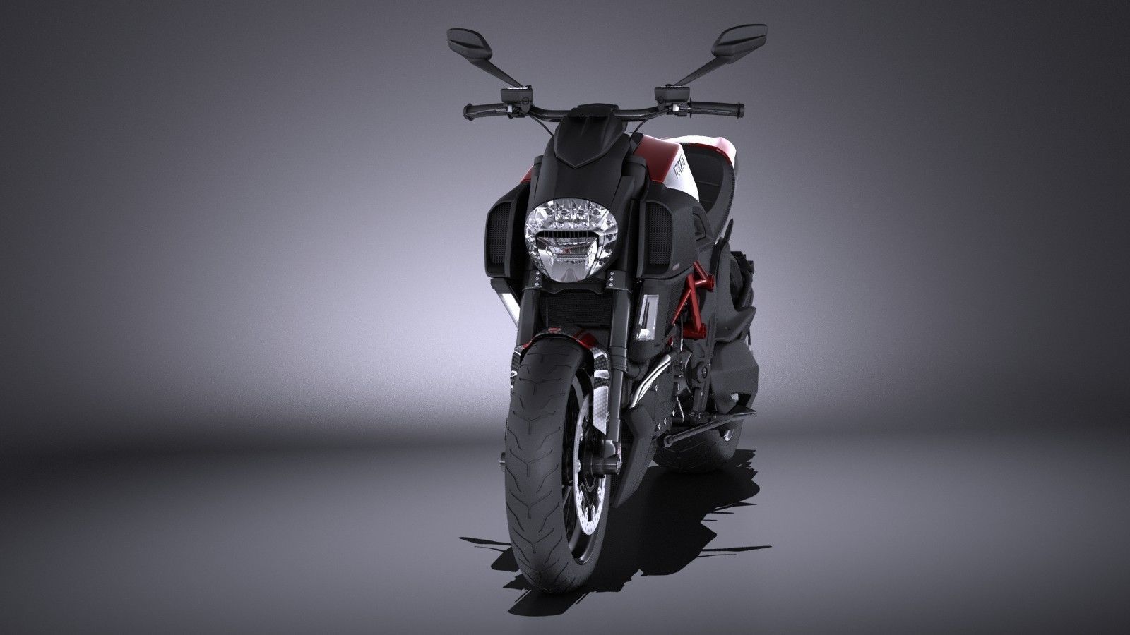 Ducati Diavel Carbon 2015 VRAY 3D model_1