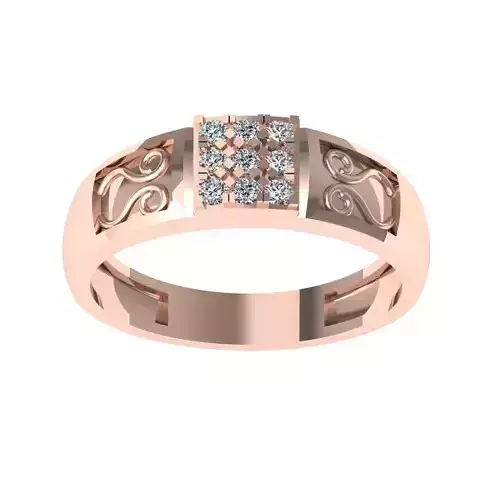 Mens Ring  Render 3dm STL OBJ FBX Details