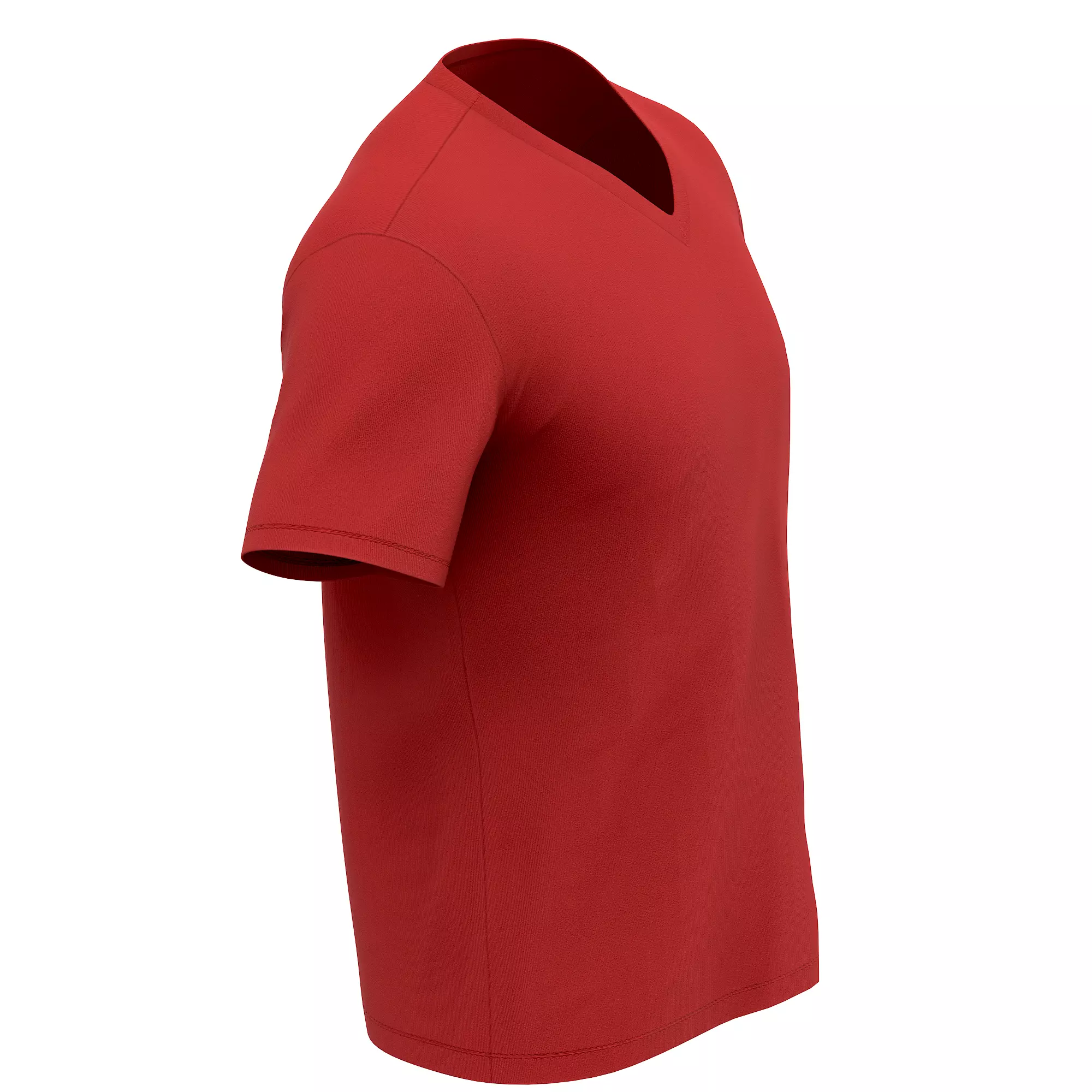 T-Shirt 02 Low-poly 3D model_41