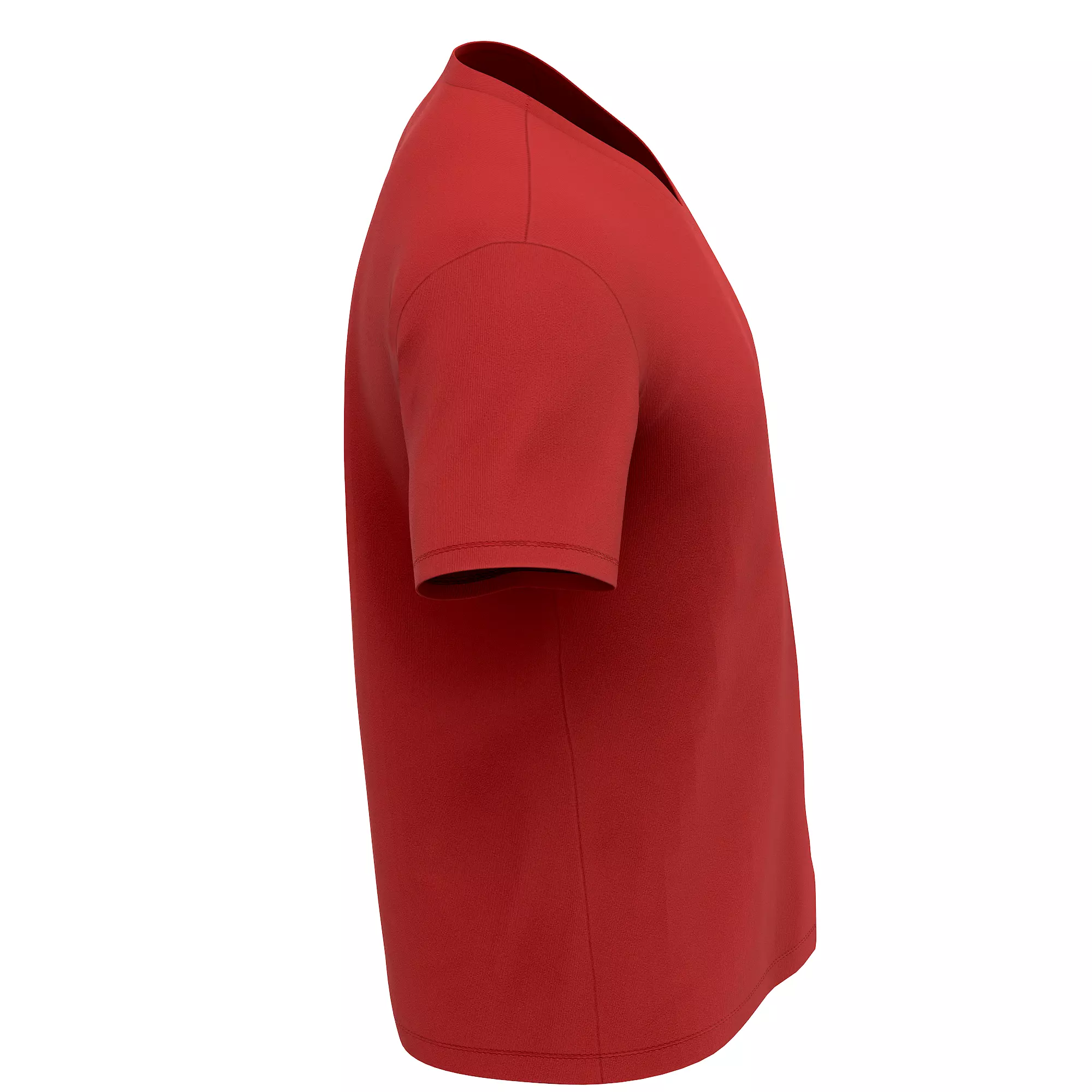 T-Shirt 02 Low-poly 3D model_39