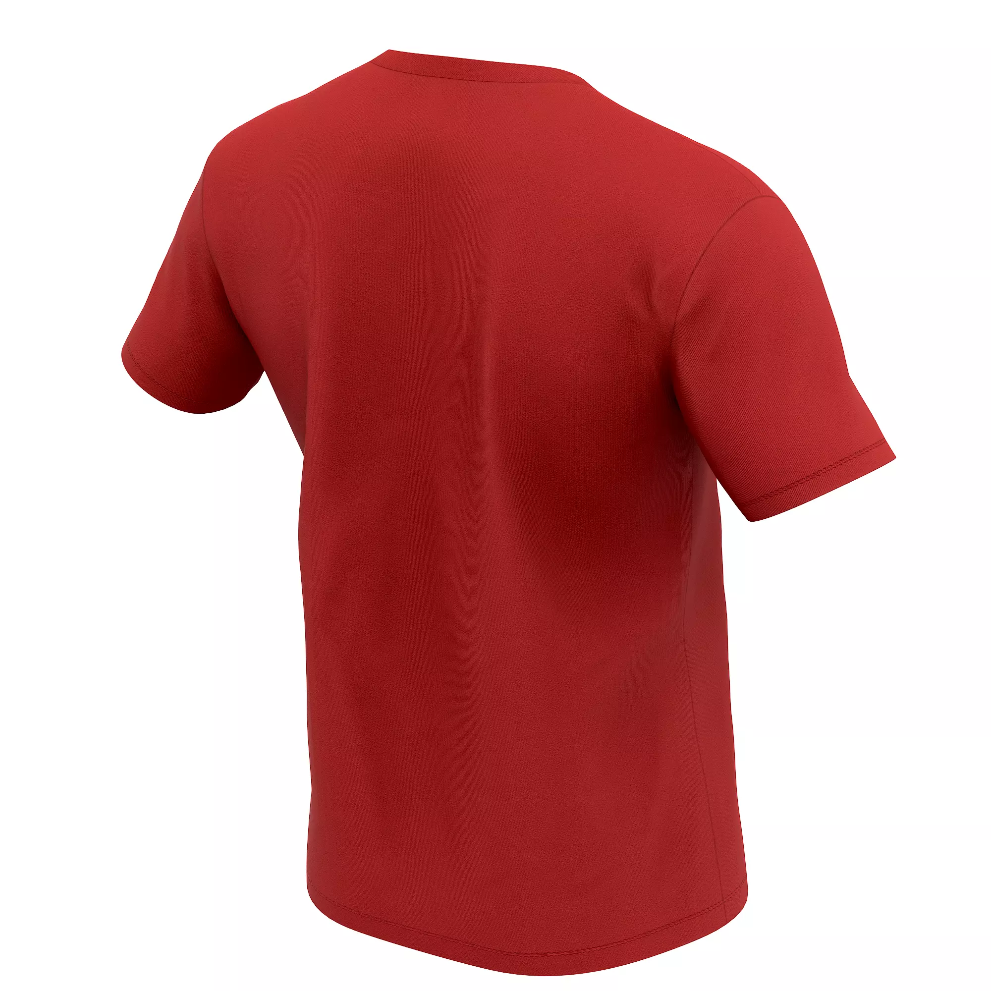 T-Shirt 02 Low-poly 3D model_34