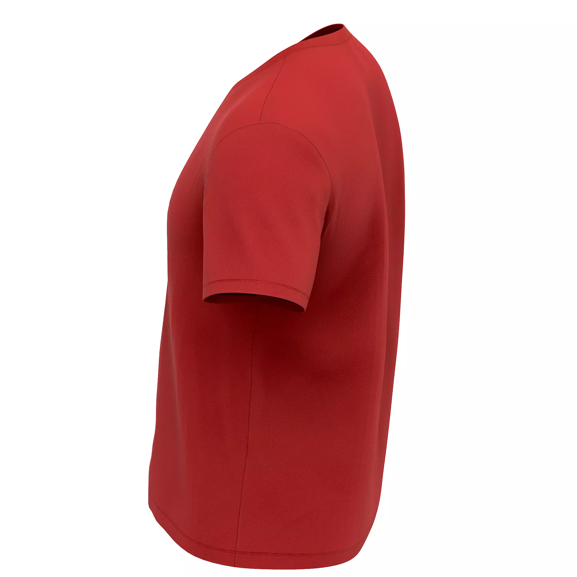 T-Shirt 02 Low-poly 3D model_24