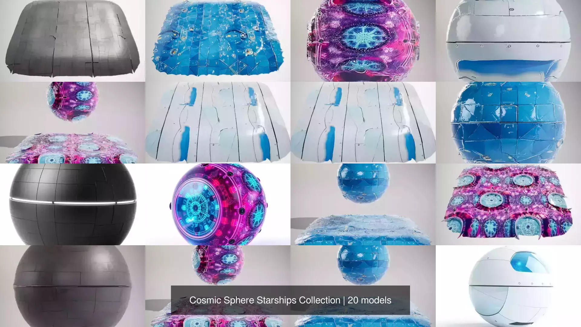 Cosmic Sphere Starships Collection Texture_2