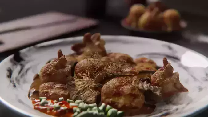 Batagor  3D model Batagor  3D model