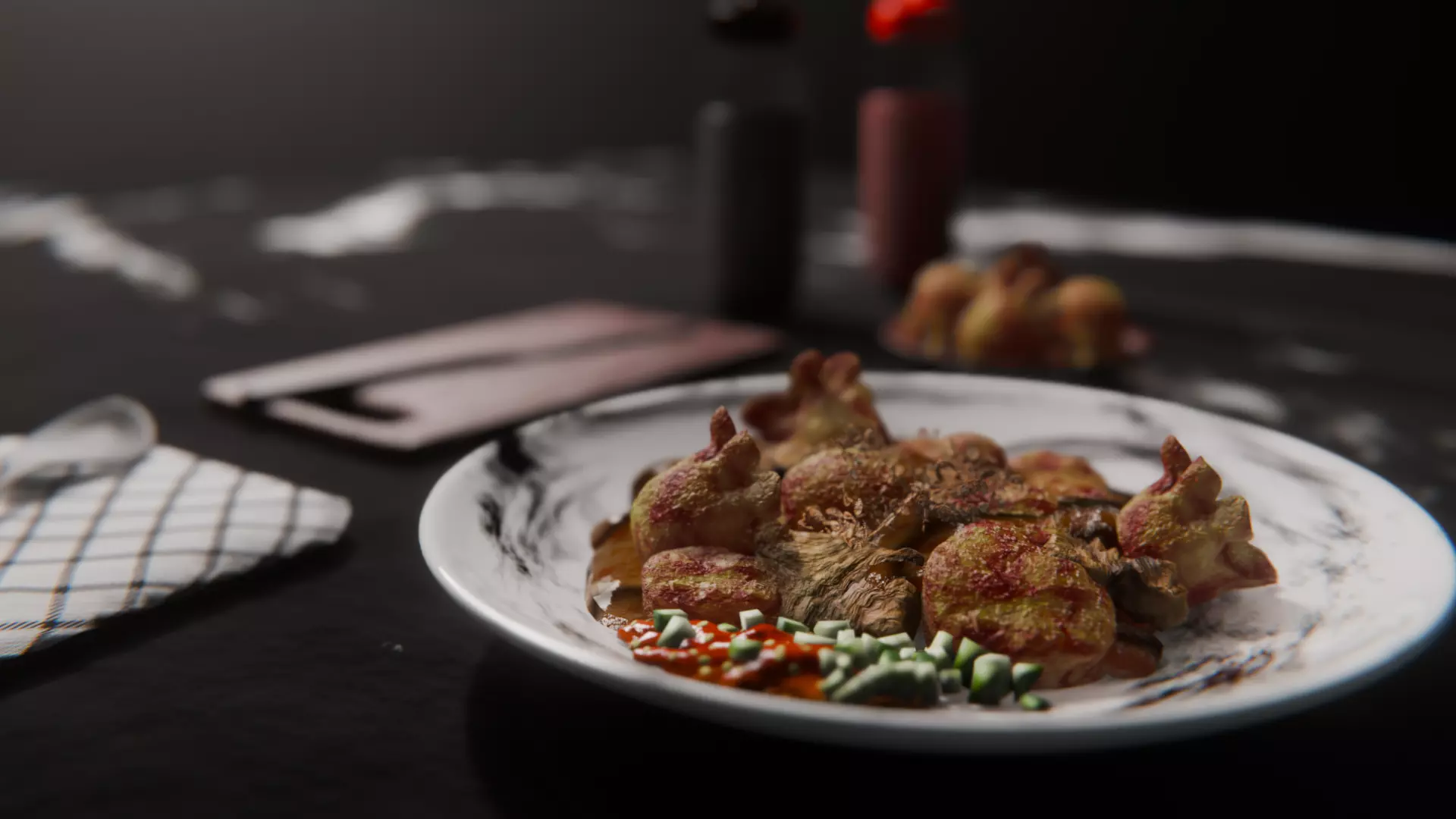 Batagor  3D model_11