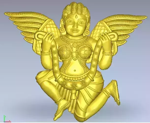 GANDHARVA BABY ANGEL 3D WITH WINGS