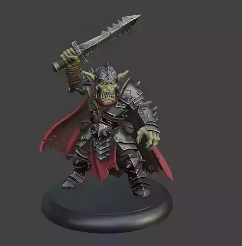 Goblin Warrior 3D model for 3D Print