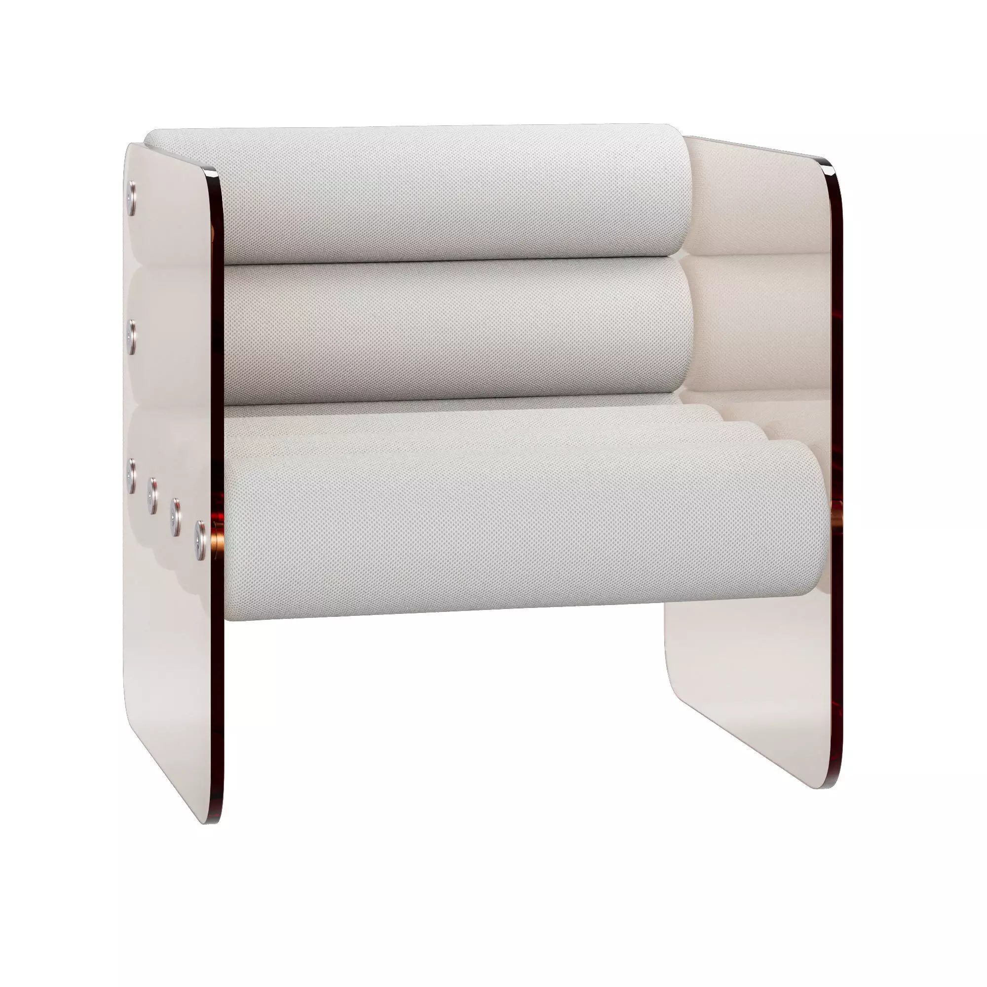 Kuumo outdoor set of 5 furniture models 3D Model Collection_14